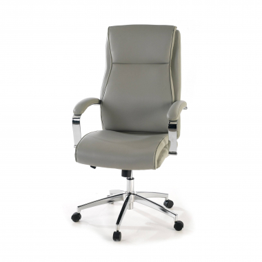 office chair gray counter synthetic leather upholstered armrests 8