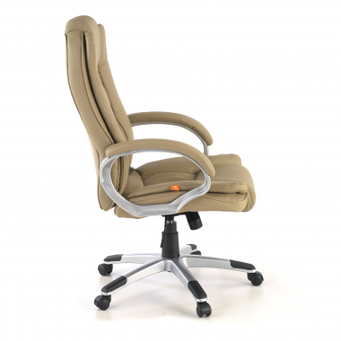 office chair beige bavaria synthetic leather upholstered armrests 7