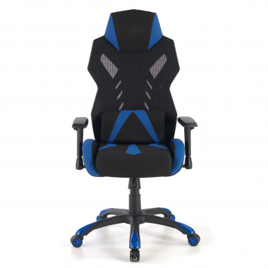 gaming chair blue fenix mesh 3d adjustable armrests 3