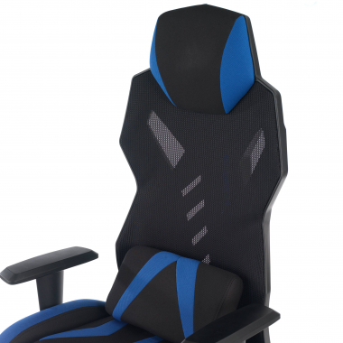 gaming chair blue fenix mesh 3d adjustable armrests 8