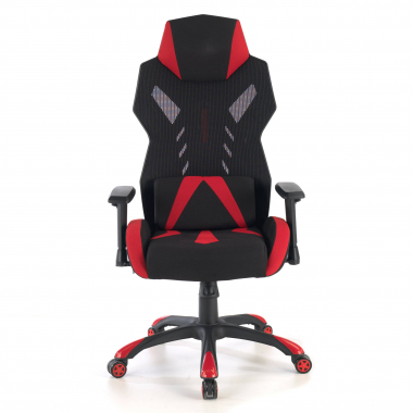 gaming chair red fenix mesh 3d adjustable armrests 3