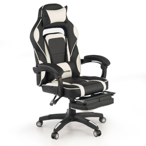 Gaming Chair with Footrest Logan, synchronised arms