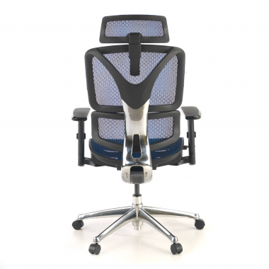 ergonomic chair blue focus mesh 3d adjustable armrests lumbar support 9
