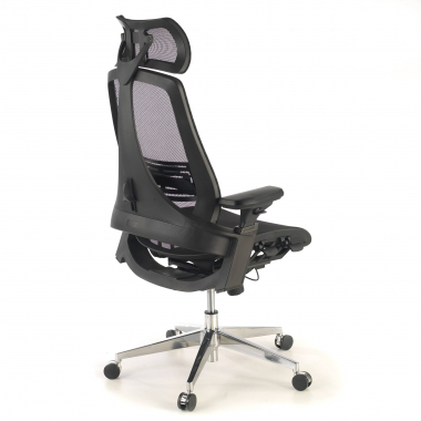 ergonomic chair black thunder mesh 3d adjustable armrests lumbar support headrest 8
