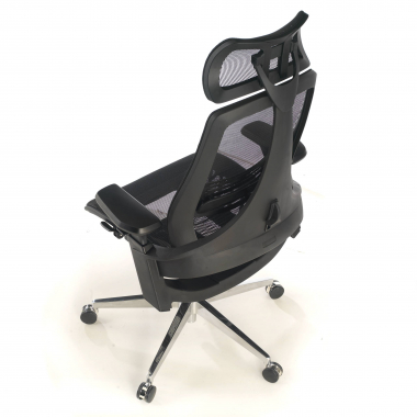 ergonomic chair black thunder mesh 3d adjustable armrests lumbar support headrest 5