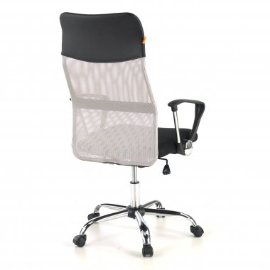 office chair gray nova mesh fixed armrests 7