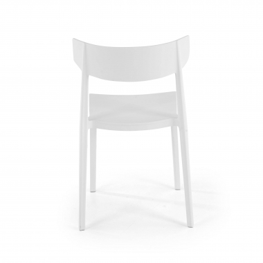 visitor chair white samba plastic no armrests 8