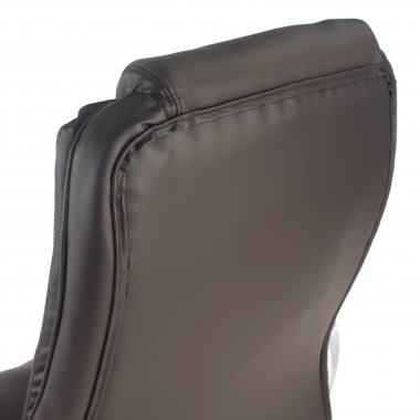office chair brown baltimore synthetic leather upholstered armrests 6