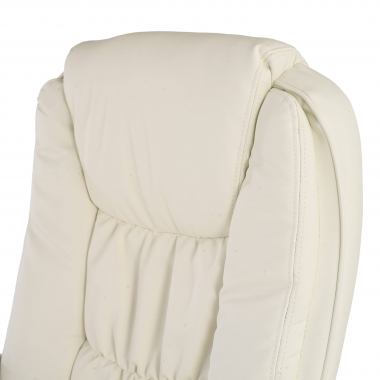 office chair white baltimore synthetic leather upholstered armrests 6