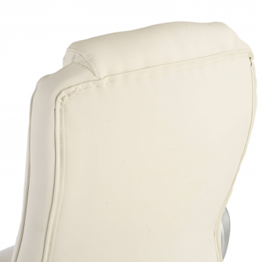 office chair white baltimore synthetic leather upholstered armrests 7
