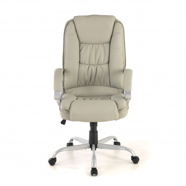 office chair gray baltimore synthetic leather upholstered armrests 3