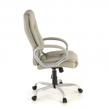 office chair gray baltimore synthetic leather upholstered armrests 7