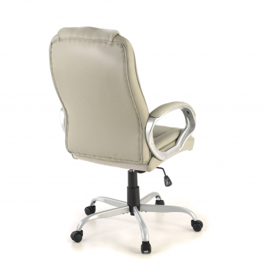 office chair gray baltimore synthetic leather upholstered armrests 9