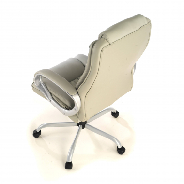 office chair gray baltimore synthetic leather upholstered armrests 8