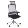 Global Office Chair, synchronised mechanism, headrest, mesh