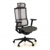 Ergonomic Chair with Headrest Enjoy white, Synchro Mechanism