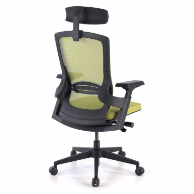 ergonomic chair green wagner mesh 3d adjustable armrests lumbar support 9