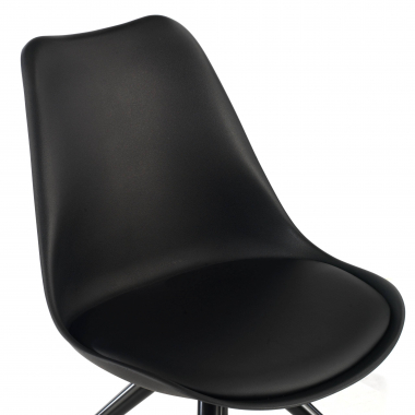 junior chair black office chair plastic no armrests 5