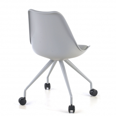 junior chair gray office chair plastic no armrests 7