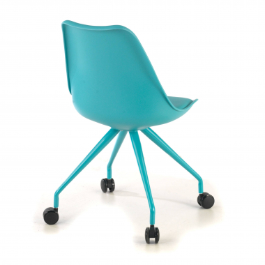 junior chair blue office chair plastic no armrests 7