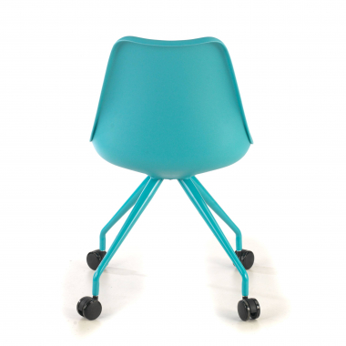 junior chair blue office chair plastic no armrests 6