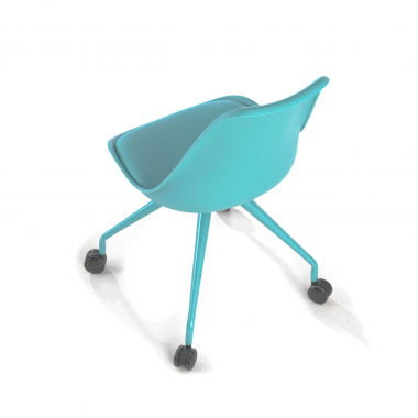 junior chair blue office chair plastic no armrests 10