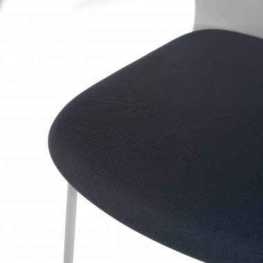 stool gray office stool fabric no armrests 7
