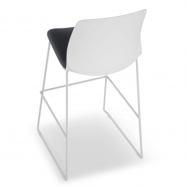 stool gray office stool fabric no armrests 9