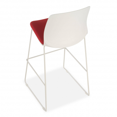 stool red office stool fabric no armrests 8