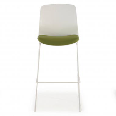 stool green office stool fabric no armrests 3