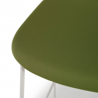 stool green office stool fabric no armrests 6