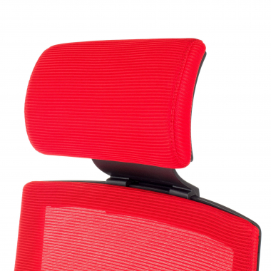 office chair red with headrest mesh 1d adjustable armrests lumbar support headrest 6