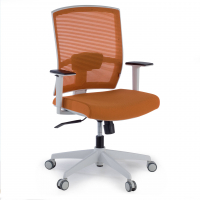 White/Orange