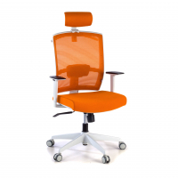 White/Orange