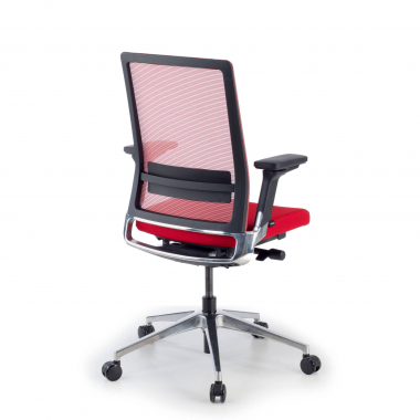 office chair red without headrest mesh 3d adjustable armrests lumbar support 8