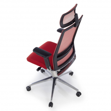 office chair red with headrest mesh 3d adjustable armrests lumbar support headrest 9