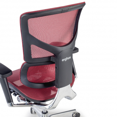 ergonomic chair red next2 without headrest mesh 4d adjustable armrests double lumbar support 5