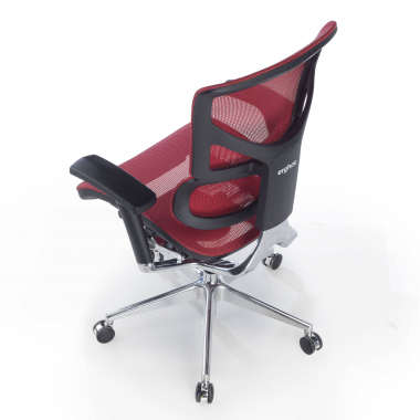 ergonomic chair red next2 without headrest mesh 4d adjustable armrests double lumbar support 8
