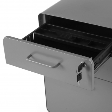 desk drawer unit filing cabinet aluminum apple 7
