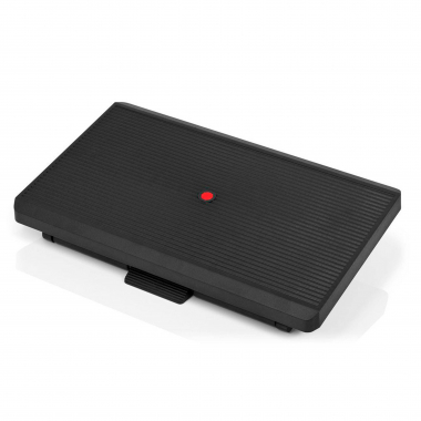 footrest black strike 1