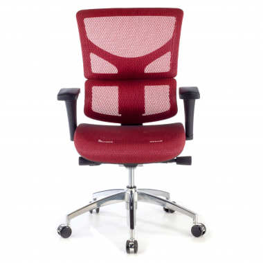 ergonomic chair red next1 without headrest mesh 4d adjustable armrests double lumbar support 4