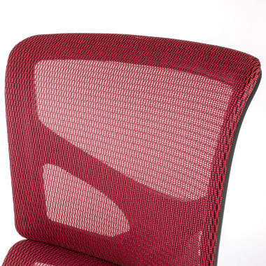 ergonomic chair red next1 without headrest mesh 4d adjustable armrests double lumbar support 8