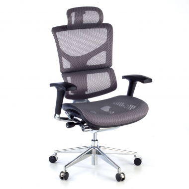 ergonomic chair gray next2 with headrest mesh 4d adjustable armrests lumbar support headrest 1