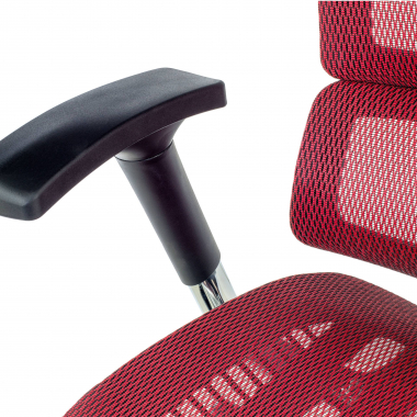 ergonomic chair red next2 with headrest mesh 4d adjustable armrests lumbar support headrest 6