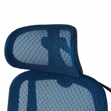 ergonomic chair blue locktech mesh 1d adjustable armrests lumbar support headrest 7