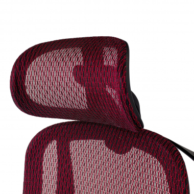 ergonomic chair red locktech mesh 1d adjustable armrests lumbar support headrest 7