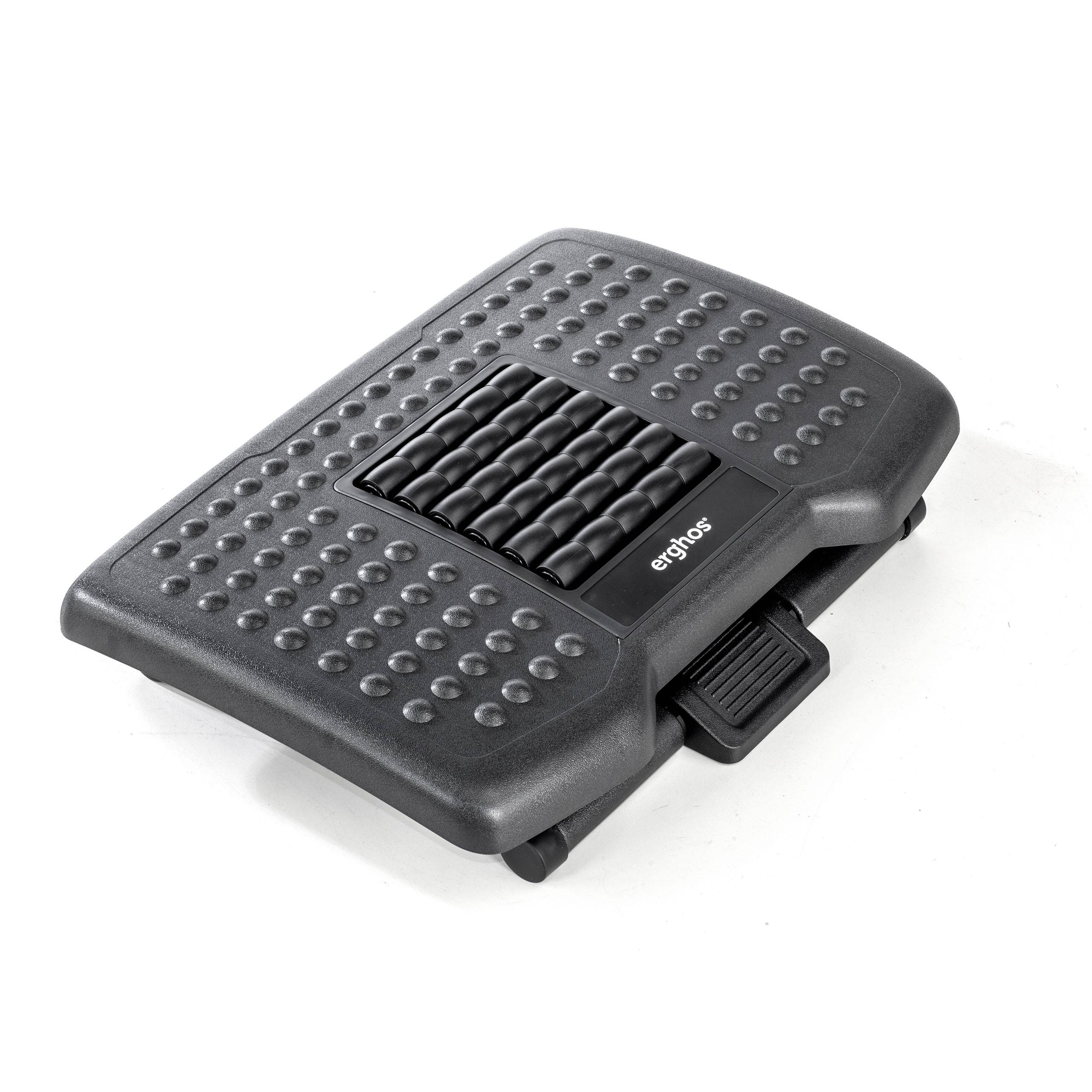 Adjustable Ergonomic Footrest Erghos Pro, with massage effect