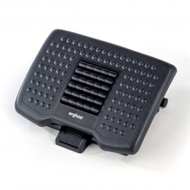 footrest black erghospro 12