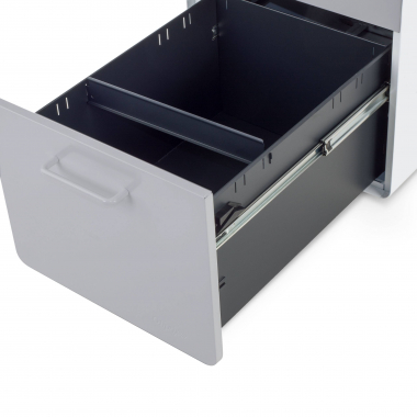 desk drawer unit filing cabinet white grey apple 7