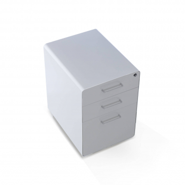 desk drawer unit filing cabinet white grey apple 8